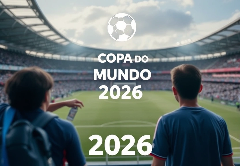 Representação visual de Copa do Mundo 2026: Ingressos, clima, formato, horários dos jogos, classificados