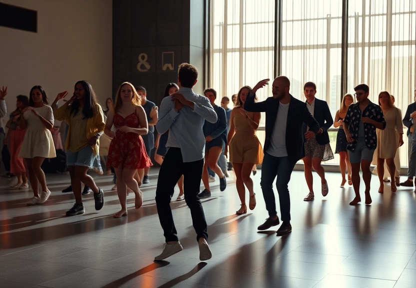 Representação visual de Vamos dançar. Encomendado pela Apple. O novo iPhone 17 Pro, projetado para capturar cada batida. #FilmadoComoiPhone17Pro por Mel B. ...