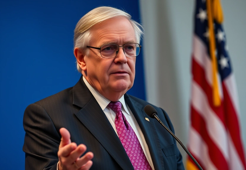 Representação visual de John Bolton, ex-conselheiro de segurança nacional de Trump, se declara inocente.