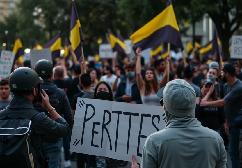 Representação visual de Tensões aumentam antes dos protestos Sem Reis: O que você precisa saber